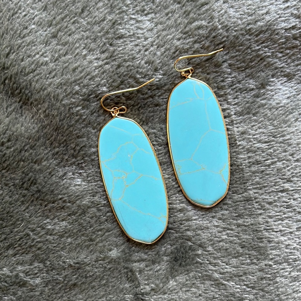 Turquoise earrings